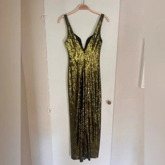 Galvan London Savannah Sequined Tulle Midi Dress - Picture 6 of 11